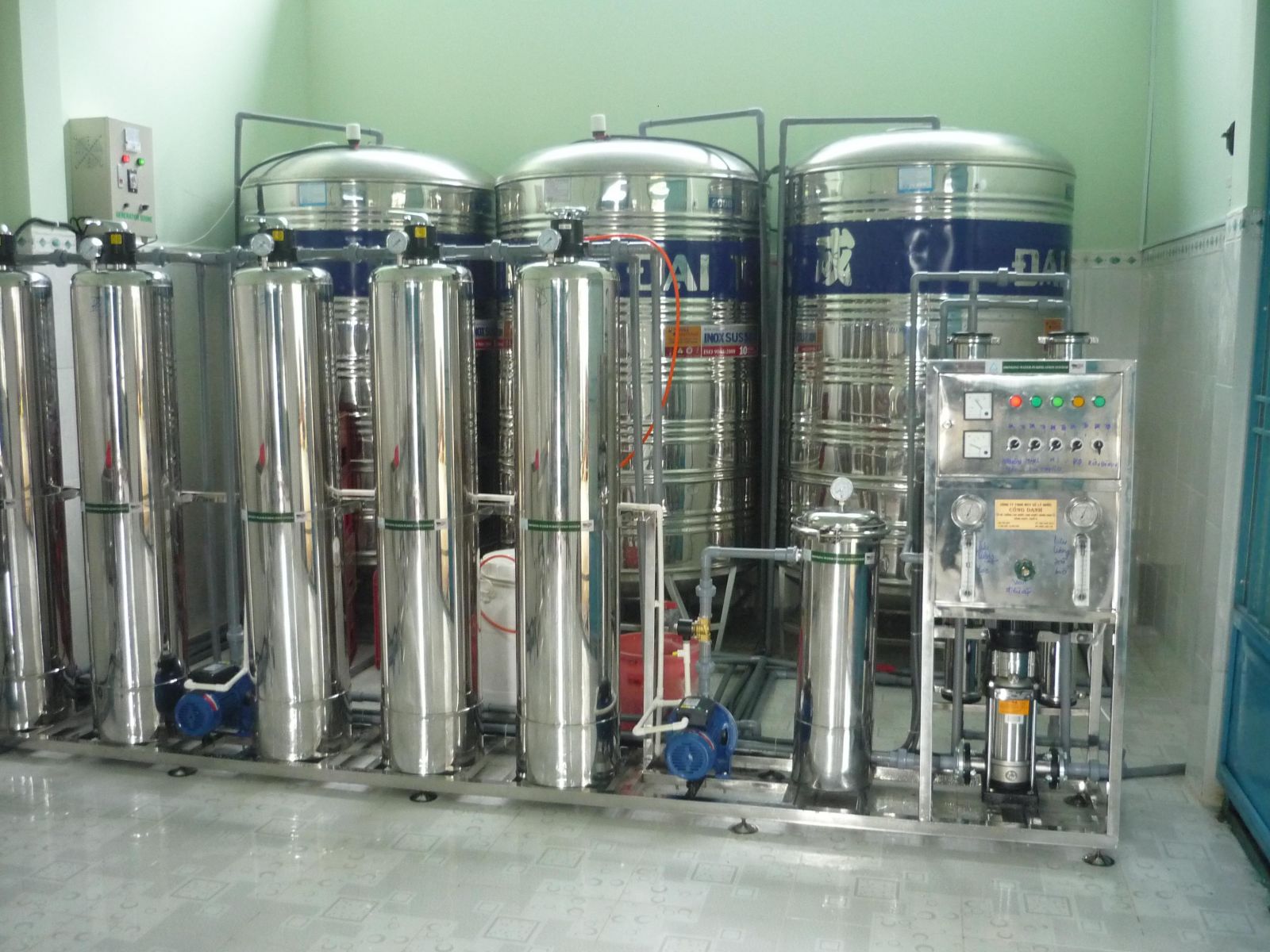 Giá bán hệ thống lọc nước công nghiệp