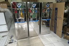 Máy lọc nước nóng lạnh vỏ Inox vỏ nhựa Kingpure
